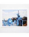 carte postale Kraken j'aime Nantes