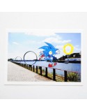 carte postale Sonic j'aime Nantes