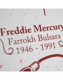 sérigraphie affiche Freddie Mercury Queen