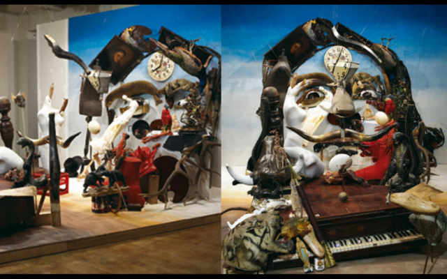 sculpture anamorphose